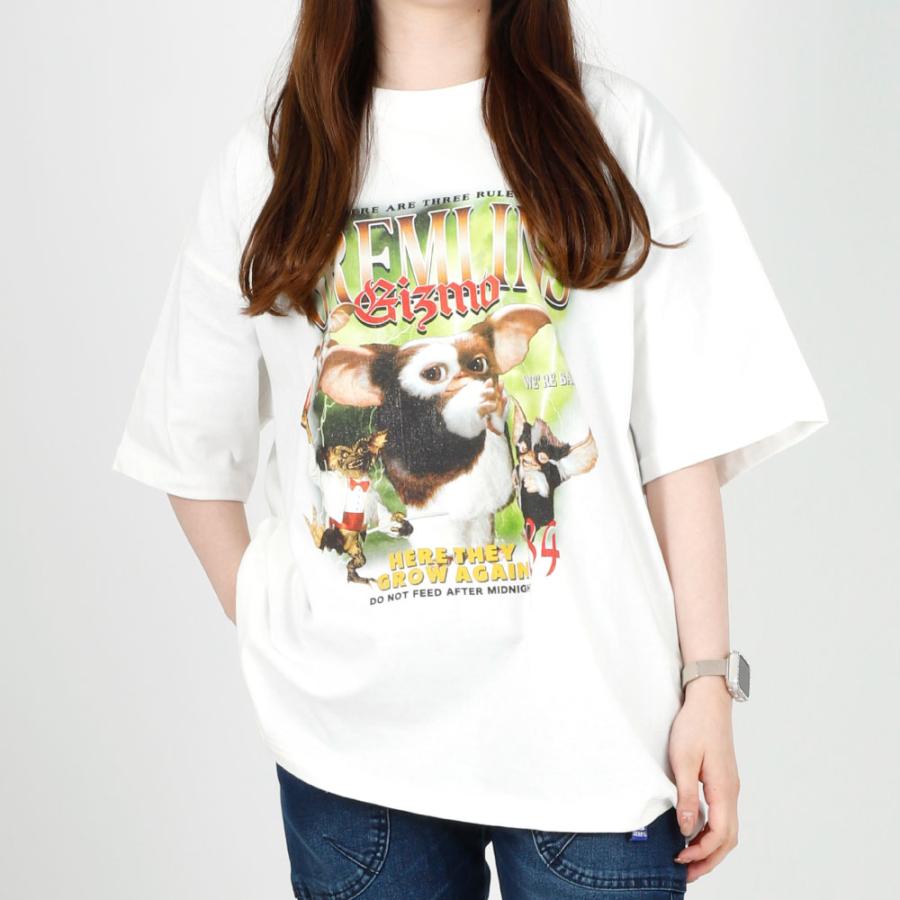 グレムリン GREMLINS ギズモ Tシャツ レディース メンズ おしゃれ かわいい 半袖 半そで ロンT ビッグシルエット ポスター 映画 春 夏｜g-passio｜06