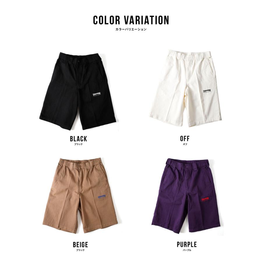 THRASHER（スラッシャー） ワークハーフパンツ ハーフパンツ 短パン