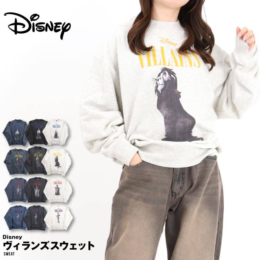 Disney ヴィランズ VILLANS スウェット トレーナー メンズ Disney ヴィランズ VILLANS スウェット トレーナー メンズ