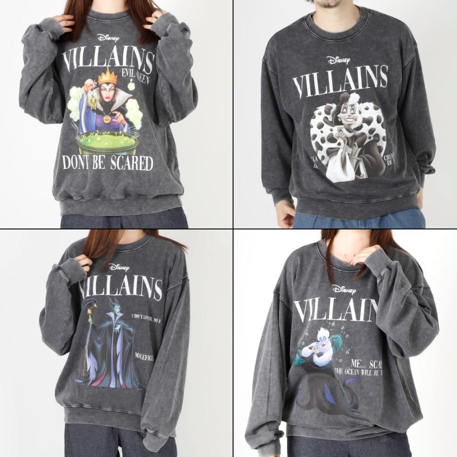 Disney ヴィランズ VILLANS スウェット トレーナー メンズ Disney ヴィランズ VILLANS スウェット トレーナー メンズ