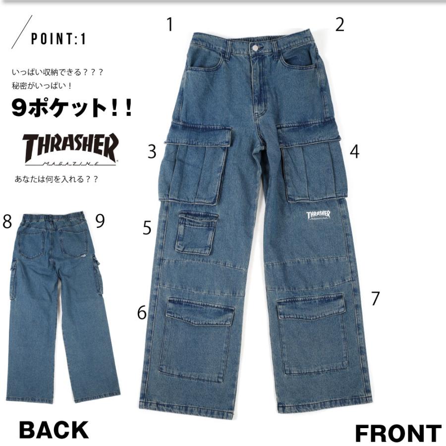 THRASHER（スラッシャー） THRASHER 9ポケットパンツ パンツ デニム