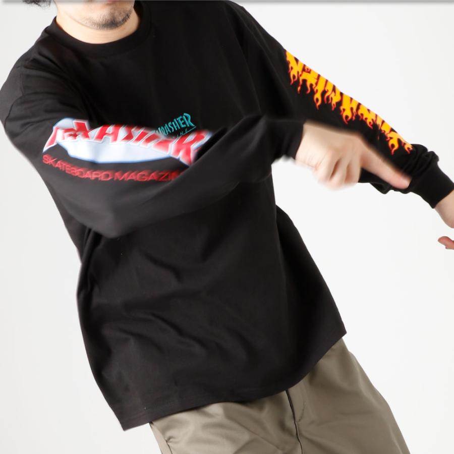 THRASHER（スラッシャー） ロンT 長袖 長そで Tシャツ スケボー メンズ