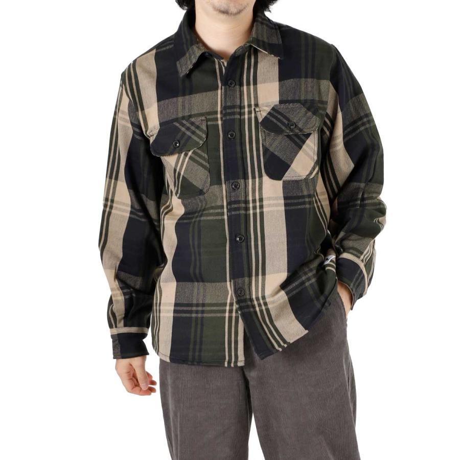 裏起毛 ネルシャツ シャツ メンズ レディース きれいめ おしゃれ 秋冬