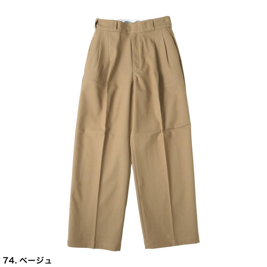 Dickies ディッキーズ タックワイドパンツ ワイドパンツ Dickies ディッキーズ タックワイドパンツ ワイドパンツ