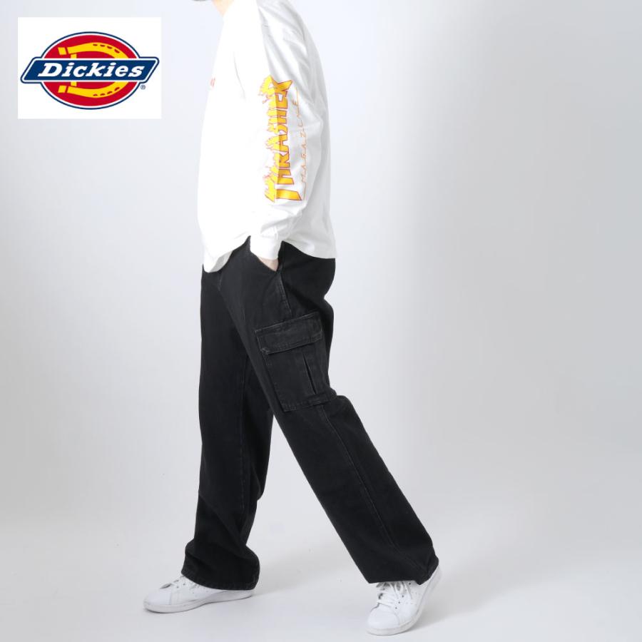 Dickies（ディッキーズ） デニム カーゴ カーゴパンツ ブラック ブルー