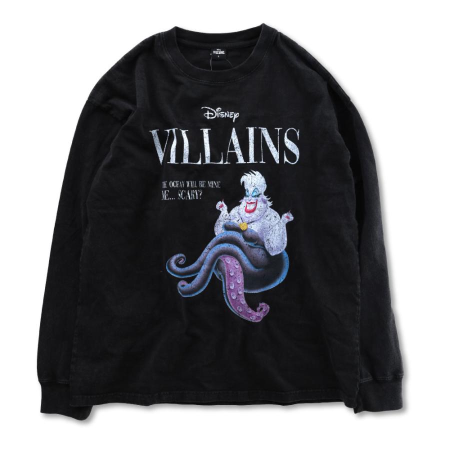 Disney ヴィランズ VILLANS ディズニー ロンT 長袖 長そで