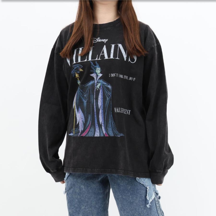 Disney ヴィランズ VILLANS ディズニー ロンT 長袖 長そで