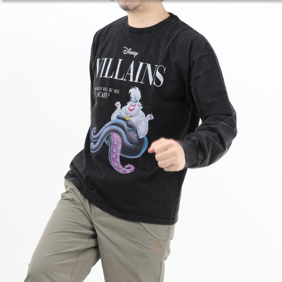 ディズニーヴィランズ 長袖Tシャツ Disney Villains Disney tシャツ VILLAINS ディズニー ヴィランズ ロングTシャツ