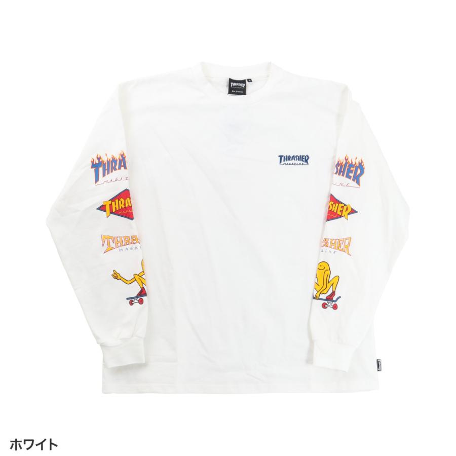 THRASHER（スラッシャー） ロンT 長袖 長そで Tシャツ スケボー メンズ