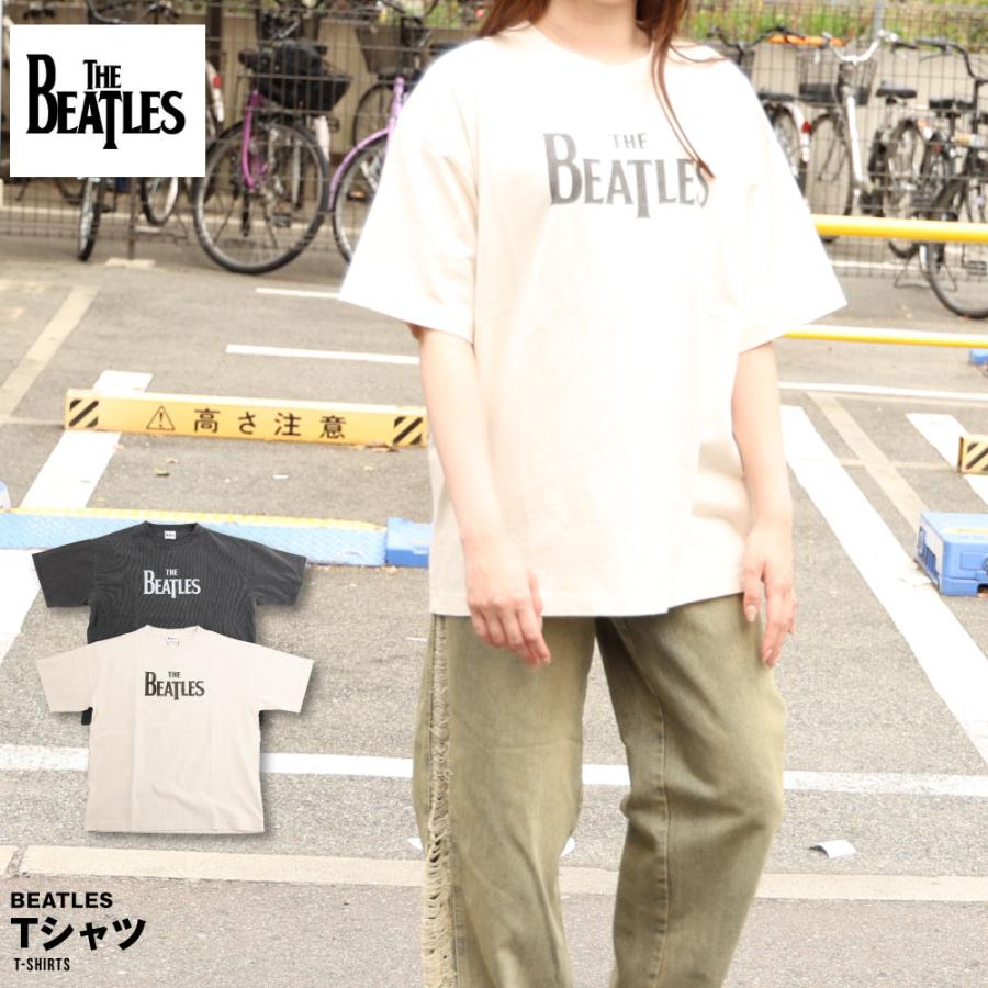 Beatles ビートルズ Tシャツ バンT ロゴ tシャツ 半袖 半そで メンズ 