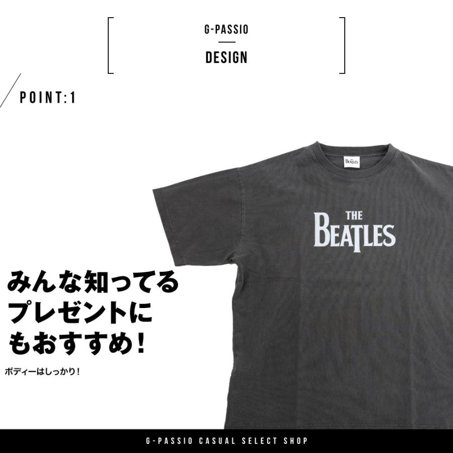 Beatles ビートルズ Tシャツ バンT ロゴ tシャツ 半袖 半そで メンズ