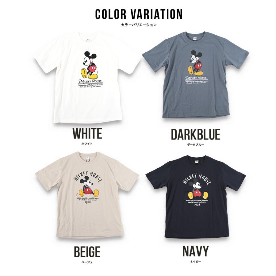 （39）ミッキーマウス 半袖Tシャツ ネイビー marukawa｜Disney ディズニー ミッキー ベイマックス トイ・ストーリー