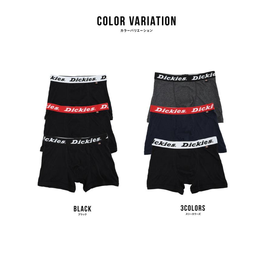 Dickies（ディッキーズ） アンダーウェア 3パック 3P メンズ ボクサー