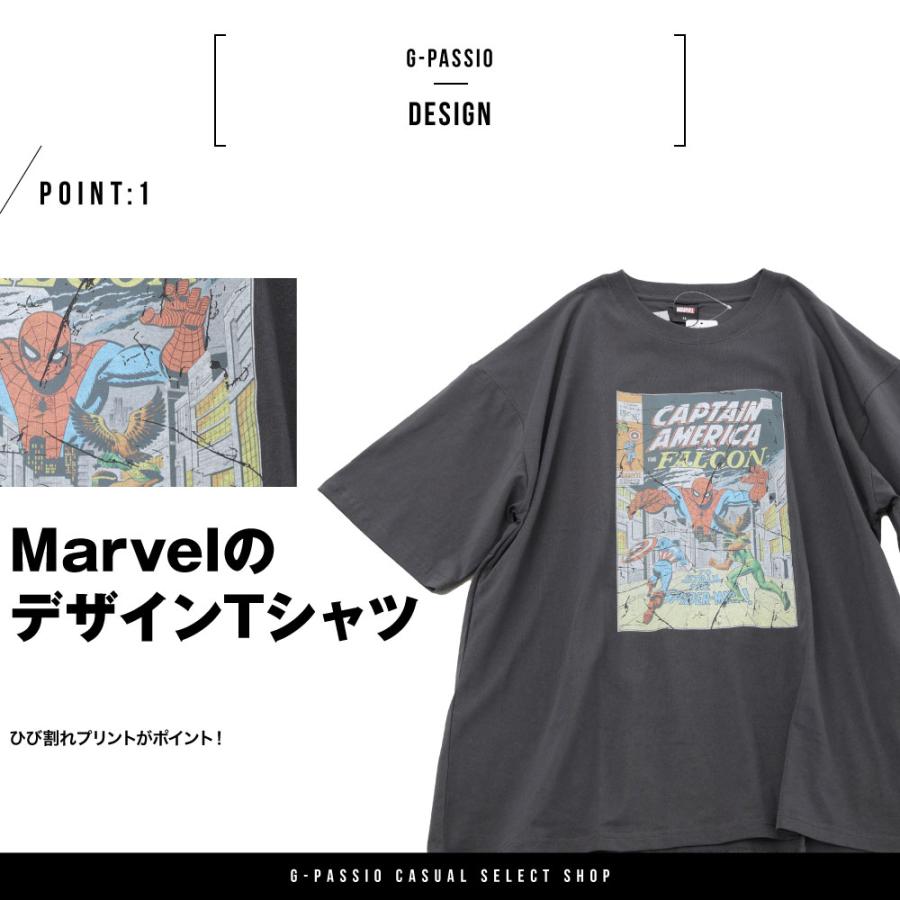 在庫処分】MARVEL マーベル スパイダーマン 半袖 半そで Tシャツ