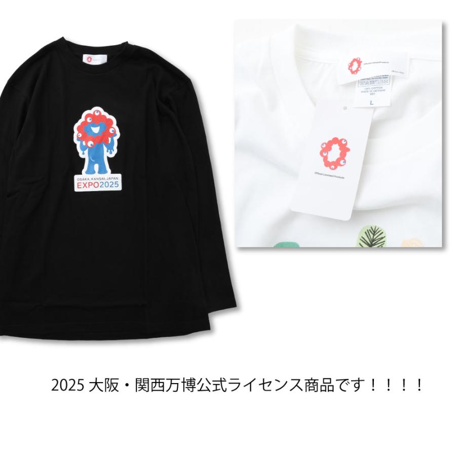 ミャクミャク 大阪マラソンコラボ Tシャツ Lサイズ 2025大阪・関西万博 大阪・関西万博】EXPO2025デザインシステム総柄Tシャツ|C2JABB01