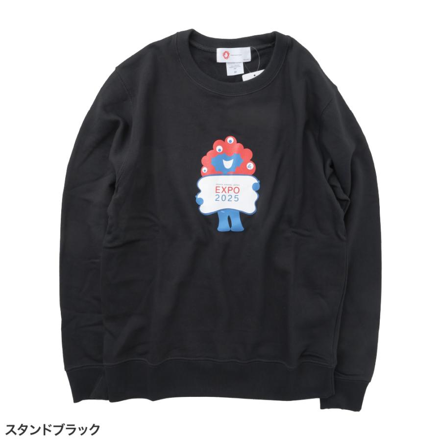 M　ミャクミャク 公式 グッズ トレーナー スウェット 長袖 長そで 裏毛 大阪 在庫処分】 ミャクミャク 公式 グッズ トレーナー スウェット 長袖
