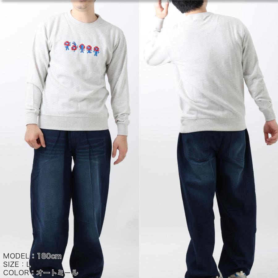M　ミャクミャク 公式 グッズ トレーナー スウェット 長袖 長そで 裏毛 大阪 在庫処分】 ミャクミャク 公式 グッズ トレーナー スウェット 長袖
