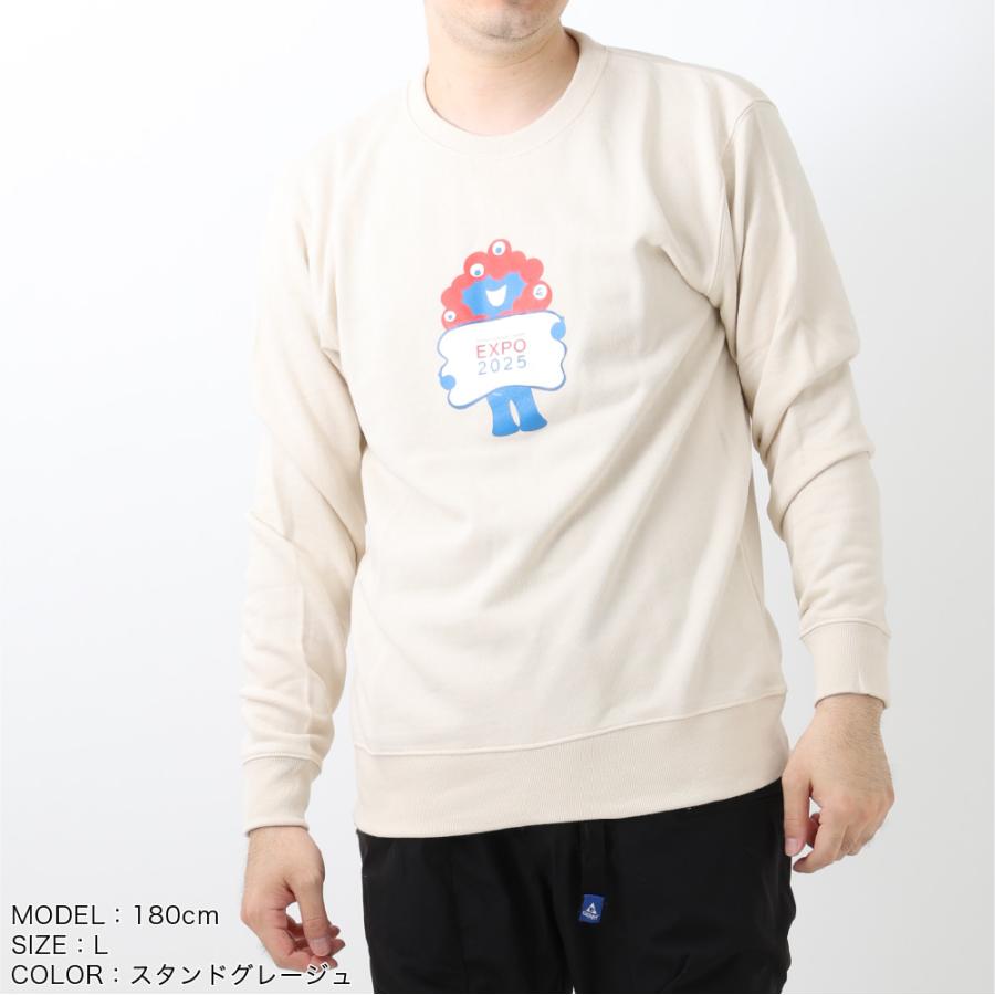 M　ミャクミャク 公式 グッズ トレーナー スウェット 長袖 長そで 裏毛 大阪 在庫処分】 ミャクミャク 公式 グッズ トレーナー スウェット 長袖