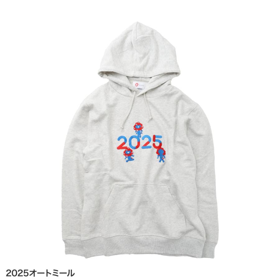 ミャクミャク　パーカー　白　ホワイト　白　M　サイズ　裏毛　 万博　フーディ 在庫処分】 ミャクミャク グッズ 公式 スウェット パーカー フーディ