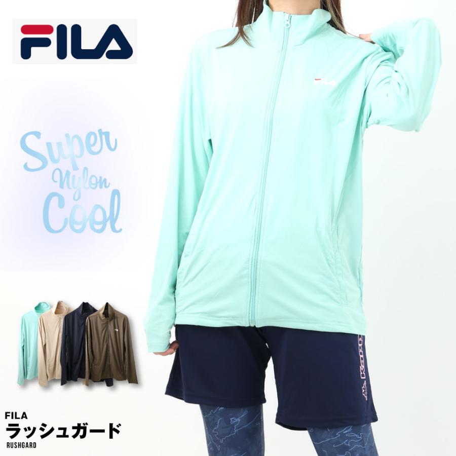 FILA（フィラ） 【在庫処分】ラッシュガード 水着 接触冷感 スーパー