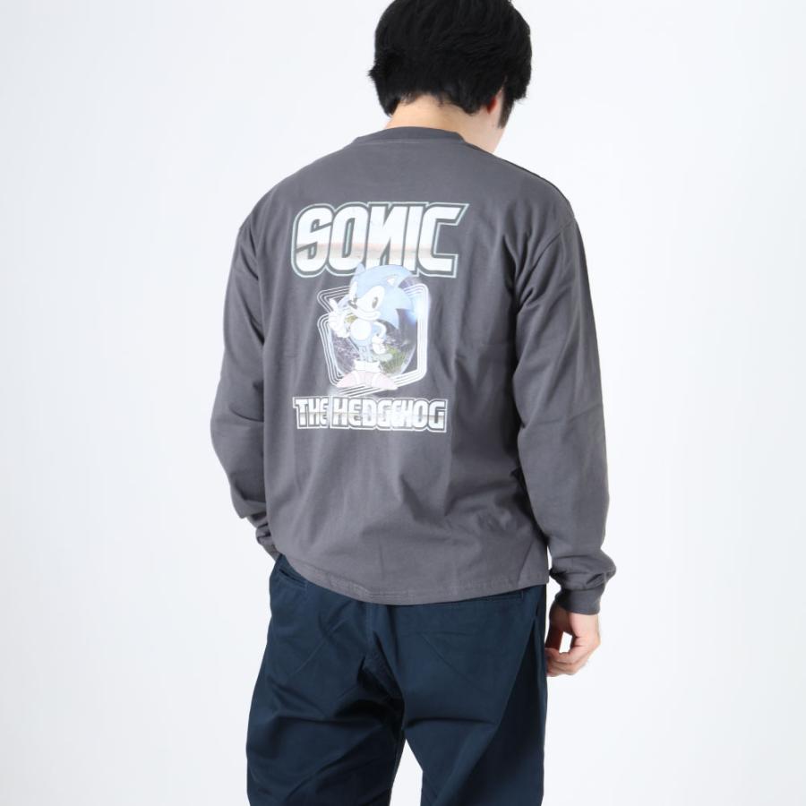 ソニック ソニックザヘッジホッグ ゲーム ゲームTシャツ 長袖 長そで T