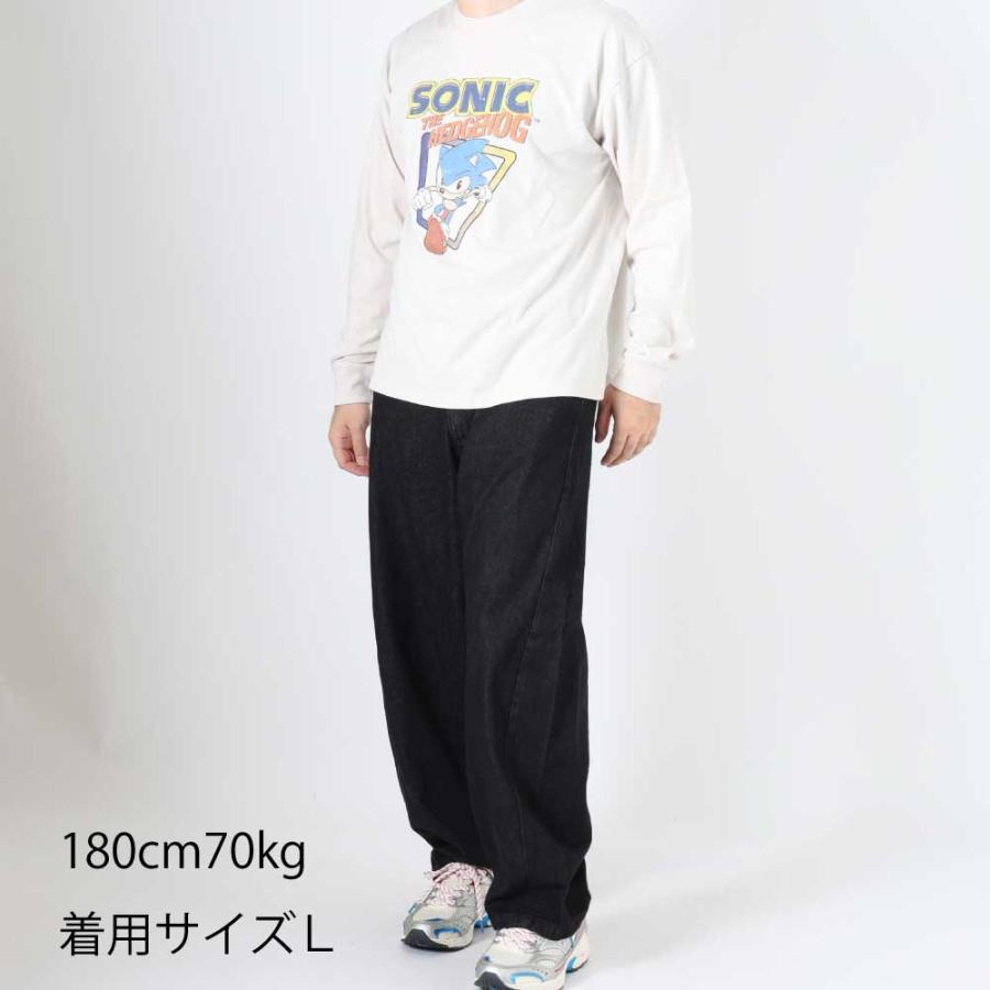 ソニック ソニックザヘッジホッグ ゲーム ゲームTシャツ 長袖 長そで T