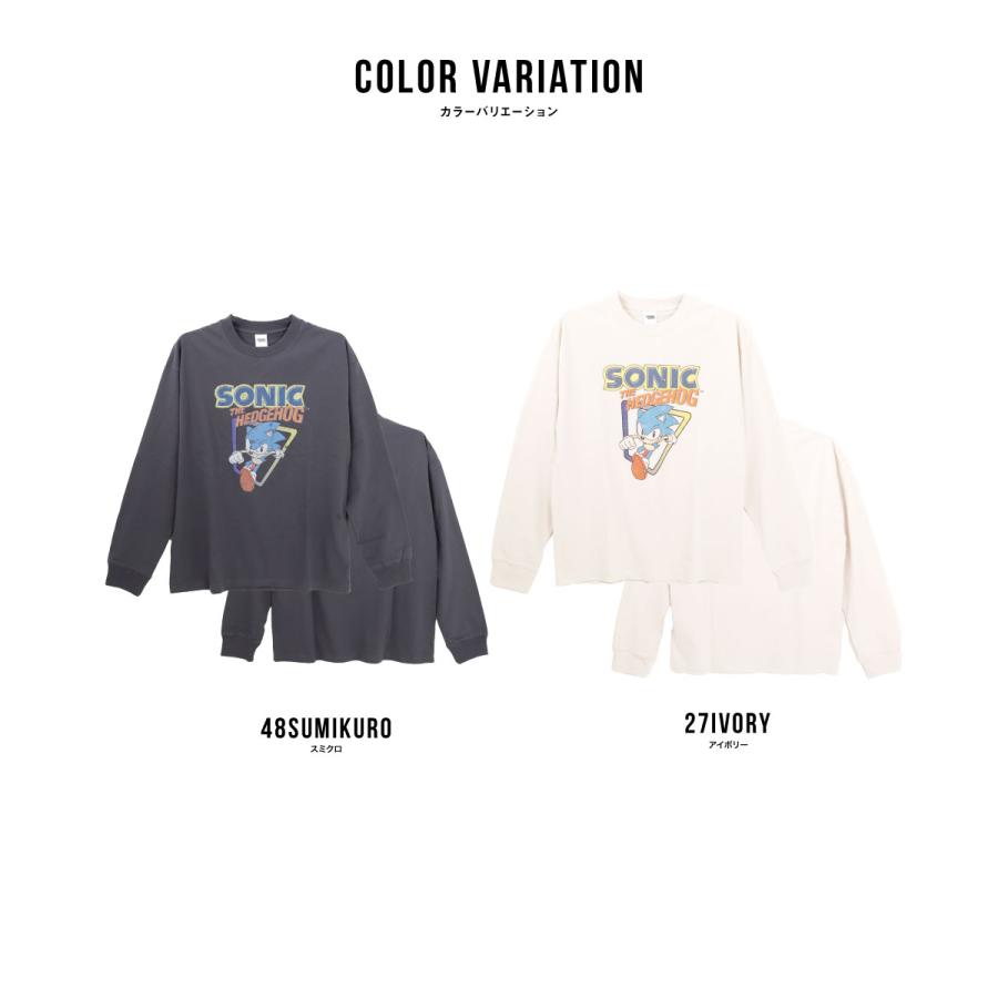 ソニック ソニックザヘッジホッグ ゲーム ゲームTシャツ 長袖 長そで T