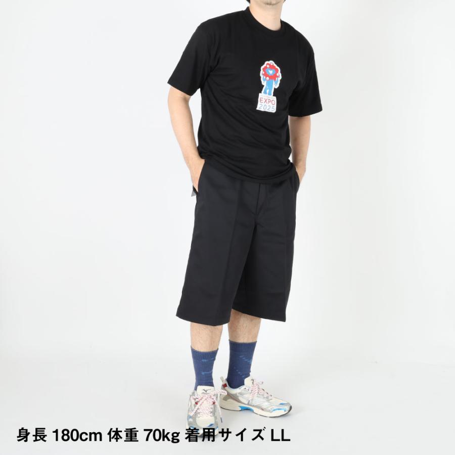 【未使用品】大阪万博2025 サウジアラビア　メンズLサイズ Tシャツ 黒 未使用品】大阪万博2025 サウジアラビア メンズLサイズ Tシャツ