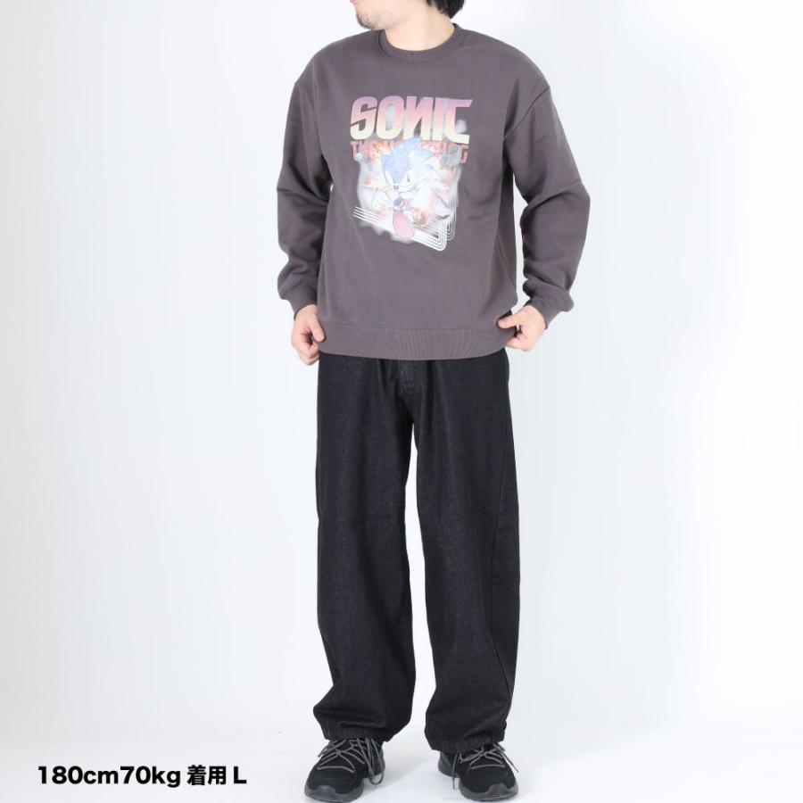 ベーシックスウェット　トレーナー　パンツ80’ｓ　セット売り ソニック ソニックザヘッジホッグ ゲーム スウェット トレーナー 裏