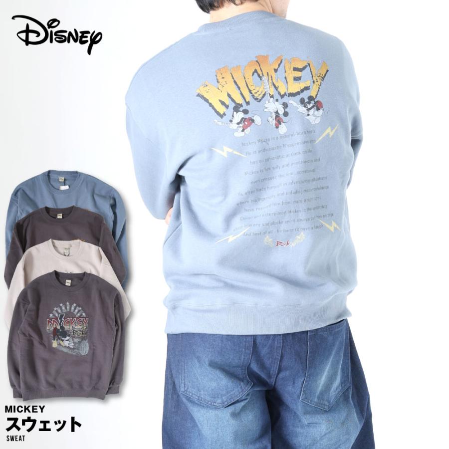 【完売】ミッキースウェット グレー×ブルー 人気 GOOD ROCK SPEED（グッドロックスピード） トレーナー スウェット