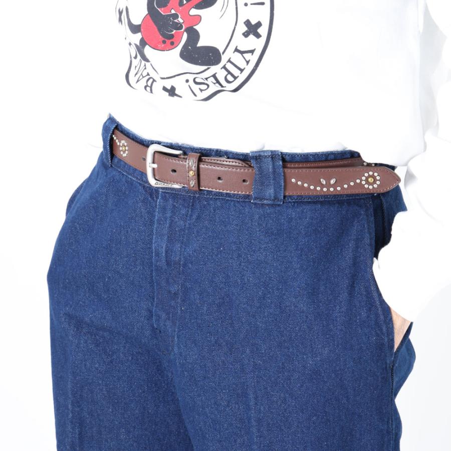 Dickies（ディッキーズ） ベルト スタッズ DK 35mm スタッズベルト PU