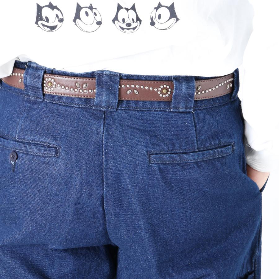 Dickies（ディッキーズ） ベルト スタッズ DK 35mm スタッズベルト PU