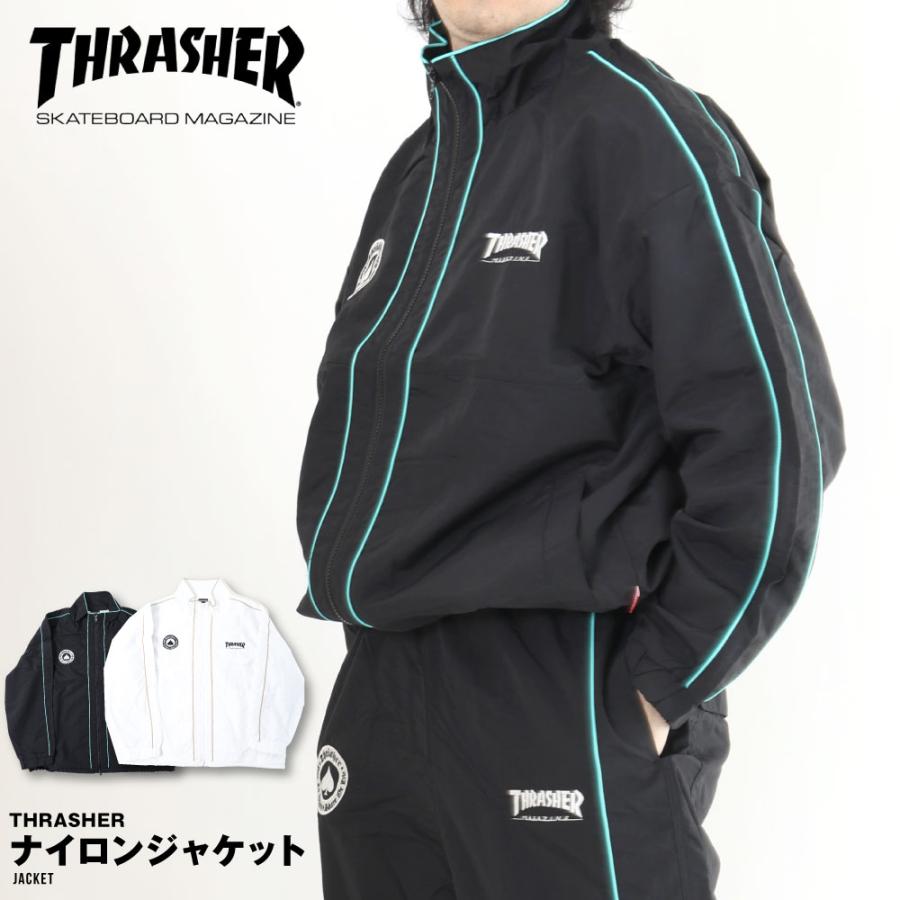 THRASHER（スラッシャー） シャカシャカ ナイロンジャケット メンズ