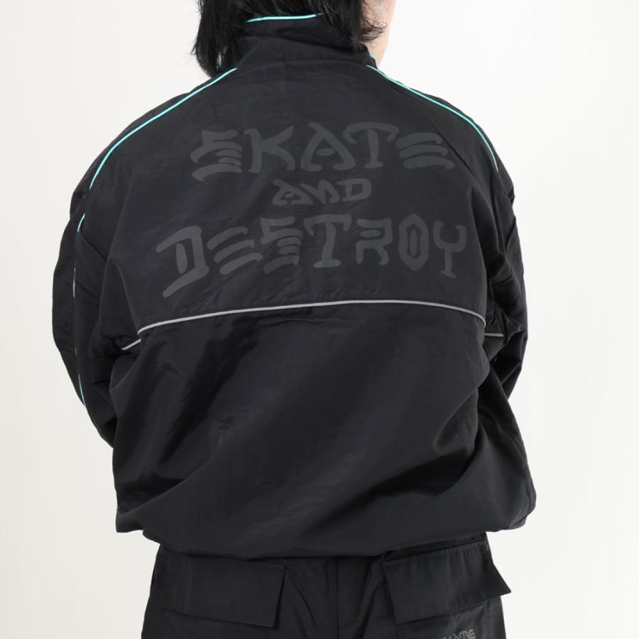 THRASHER（スラッシャー） シャカシャカ ナイロンジャケット メンズ