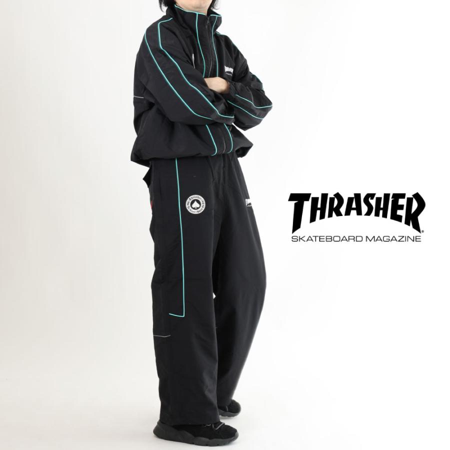 THRASHER（スラッシャー） シャカシャカ ナイロンジャケット メンズ