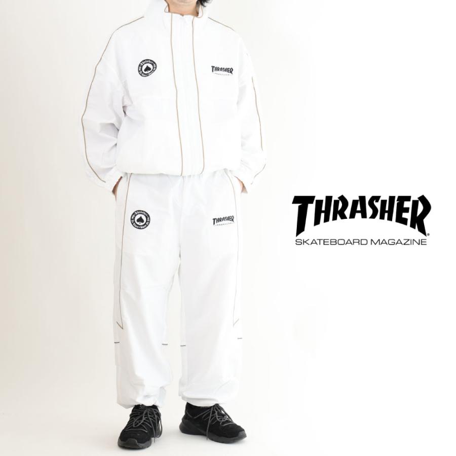 THRASHER（スラッシャー） シャカシャカ ナイロンジャケット メンズ