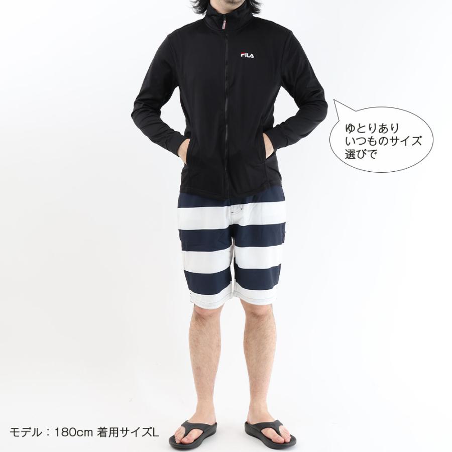 FILA（フィラ） ラッシュガード 水着 UVケア メンズ レディース UV