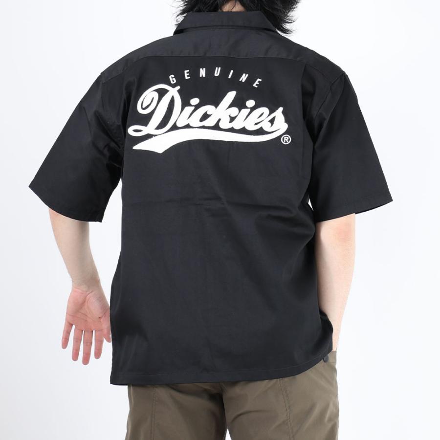 874　70s〜ビックサイズシングルステッチ　ポケT Tシャツ黒ブラック Dickies（ディッキーズ） Genuine Dickies ワークシャツ 半そでシャツ