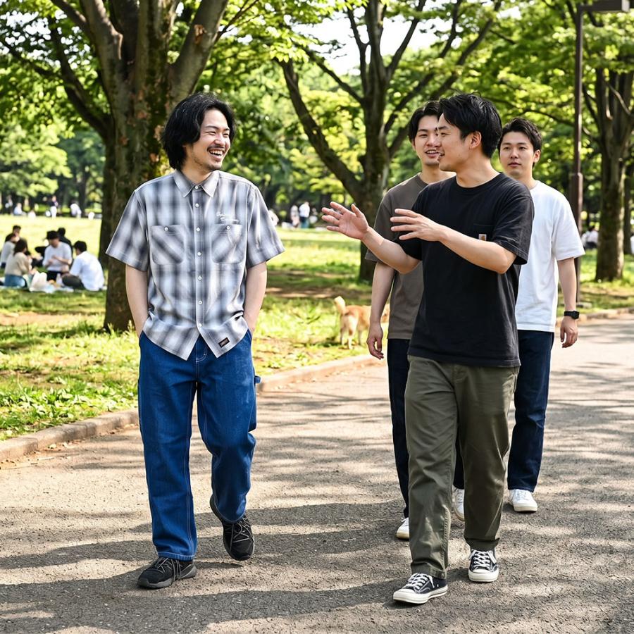 Dickies（ディッキーズ） Genuine Dickies チェックシャツ オンブレ