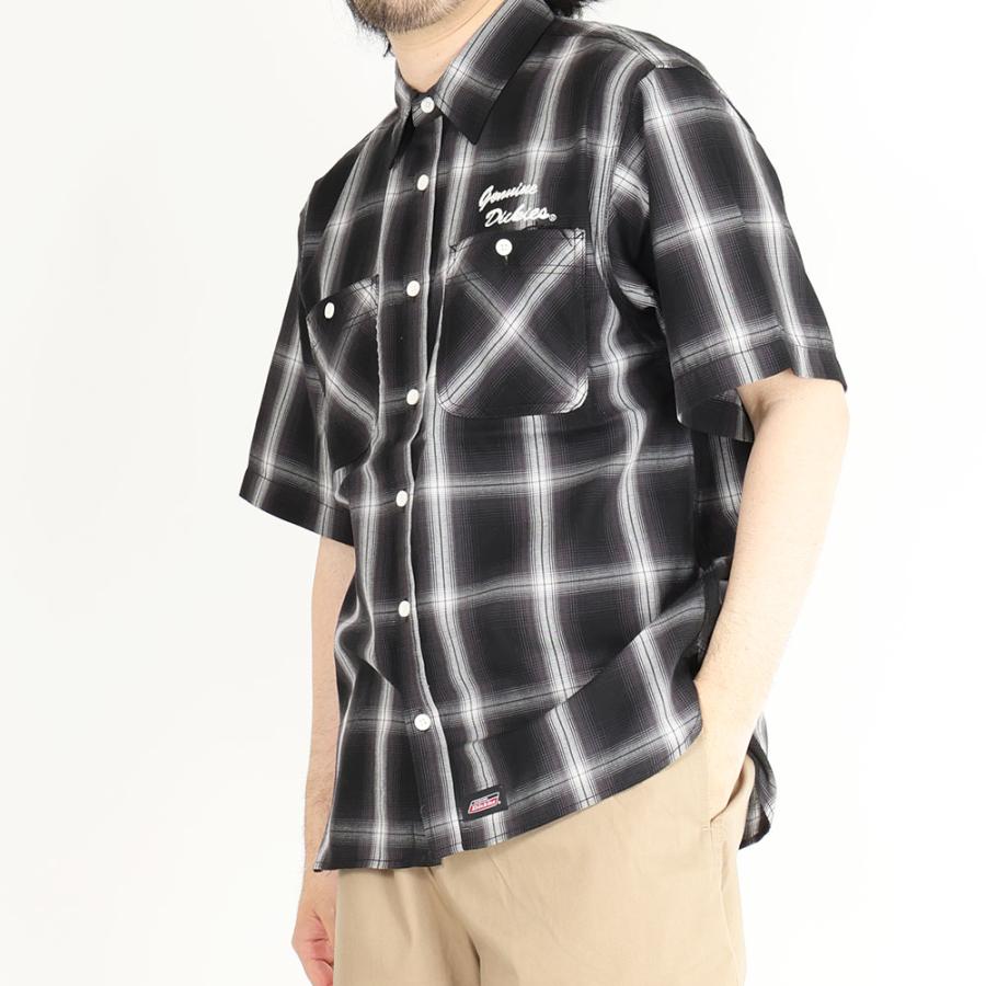 Dickies（ディッキーズ） Genuine Dickies チェックシャツ オンブレ