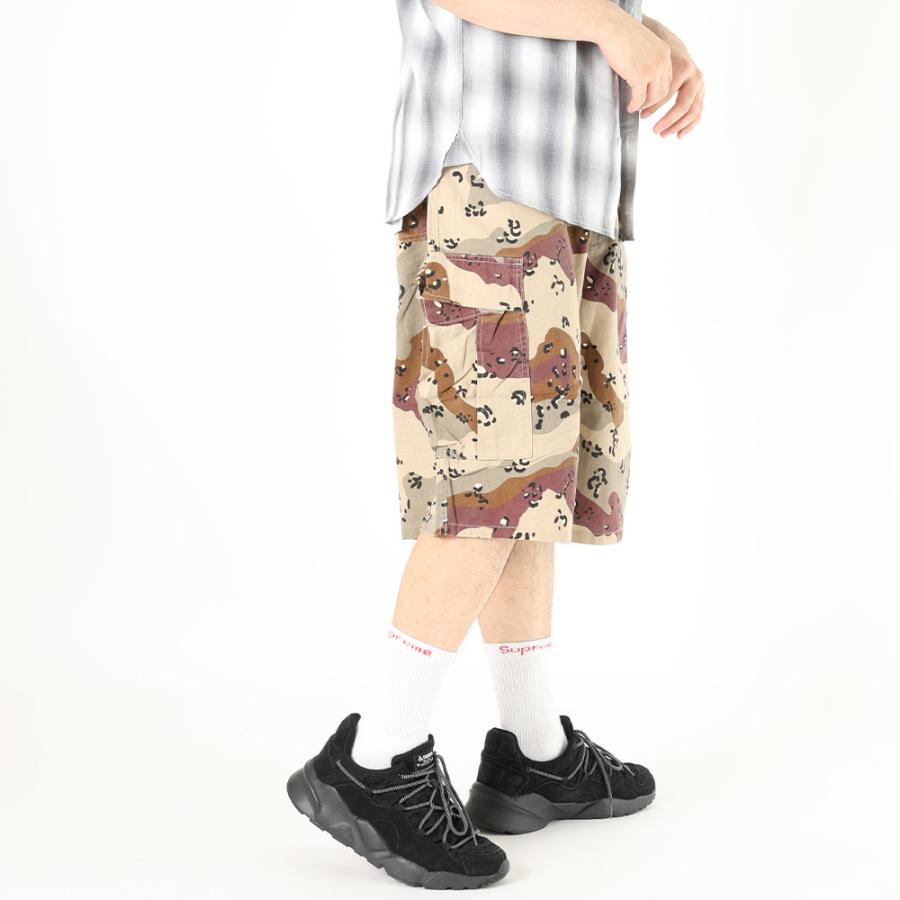 カーゴパンツ ハーフパンツ 短パン 半パン カモフラ 迷彩 カーゴ