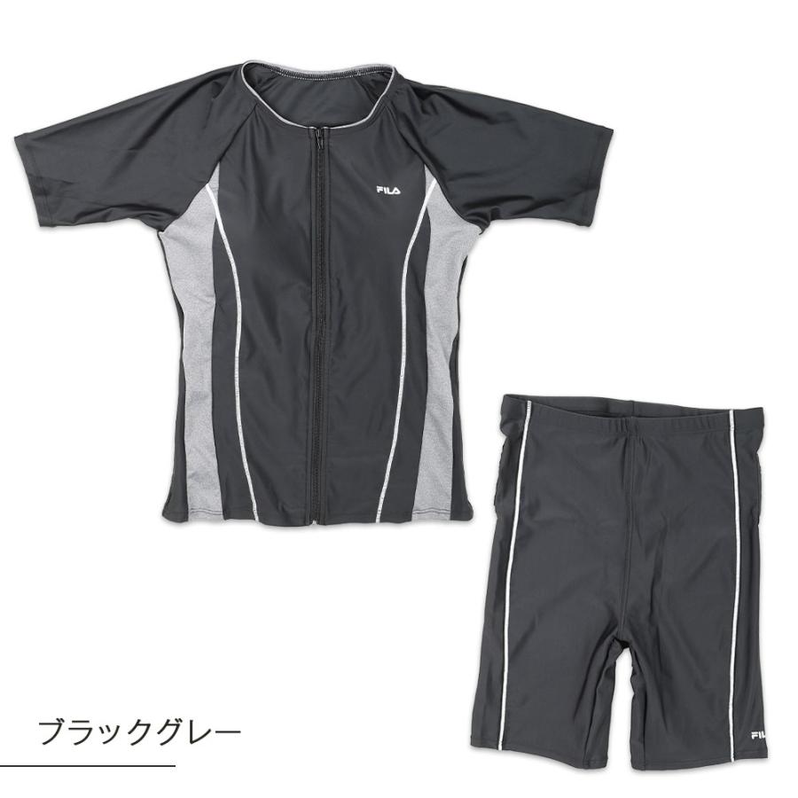 FILA（フィラ） レディース フィットネス水着 セパレート 水着 半そで