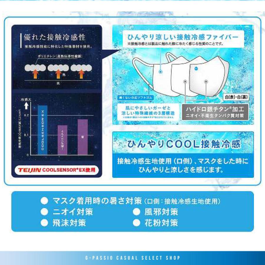 接触冷感 ハイドロ銀チタンマスク クール Drc 医薬 タオル美術館 マスク 綿100 布 夏マスク 冷感マスク 海老蔵 クールマスク B0400 251 4011 G Passio ジーパッシオ 通販 Yahoo ショッピング