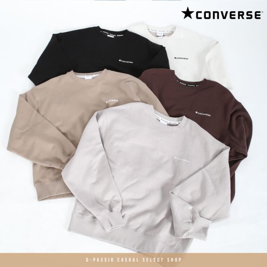送料無料 Converse コンバース 裏毛 トレーナー スウェット ブランド レディース トップス 秋冬 ファッション ゆったり B0434 04 4800 G Passio ジーパッシオ 通販 Yahoo ショッピング
