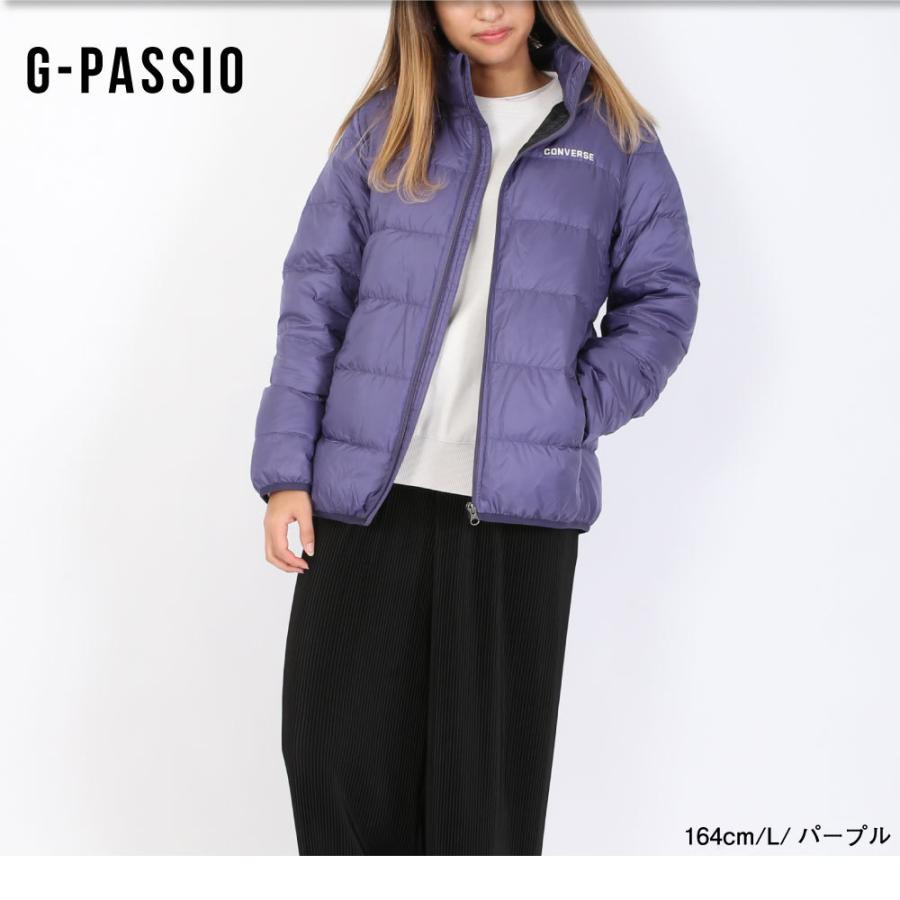 ダウンジャケット ダウン アウター レディース 人気 軽量ダウン 軽量 コンバース Converse ブランド メンズ 秋冬 ショート丈 ライトダウン B0470 04 4363 G Passio ジーパッシオ 通販 Yahoo ショッピング