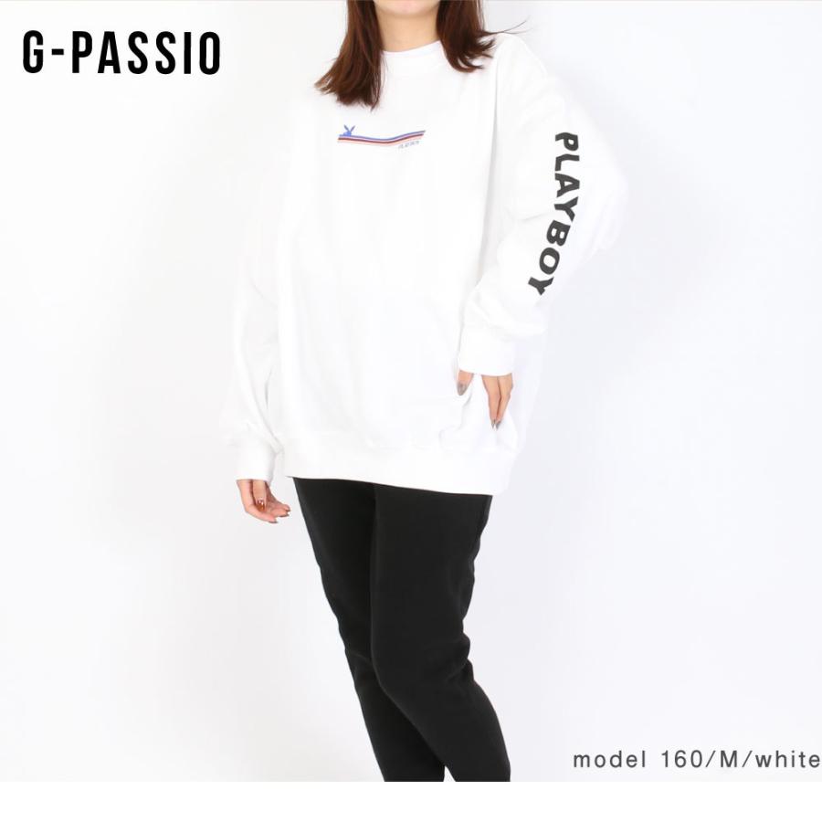 トレーナー レディース トップス スウェット 裏起毛 起毛 人気 Playboy プレイボーイ おしゃれ ストリート ブランド 秋冬 ファッション ゆったり B0474 04 46 G Passio ジーパッシオ 通販 Yahoo ショッピング