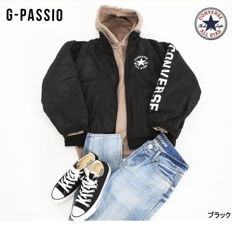 ジャケット アウター レディース ブルゾン ジャンパー 中綿ジャケット 中綿 コンバース Converse 人気 おしゃれ 裏ボア ボア 秋冬 防寒 B0490 94 0362 G Passio ジーパッシオ 通販 Yahoo ショッピング