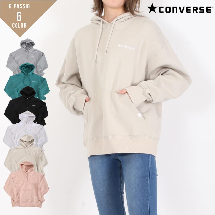Converse コンバース 裏毛 トレーナー パーカー スウェット ブランド カジュアル レディース トップス 春 ファッション ロゴトレーナー ゆったり オーバーサイズ B0527 11 6801 G Passio ジーパッシオ 通販 Yahoo ショッピング