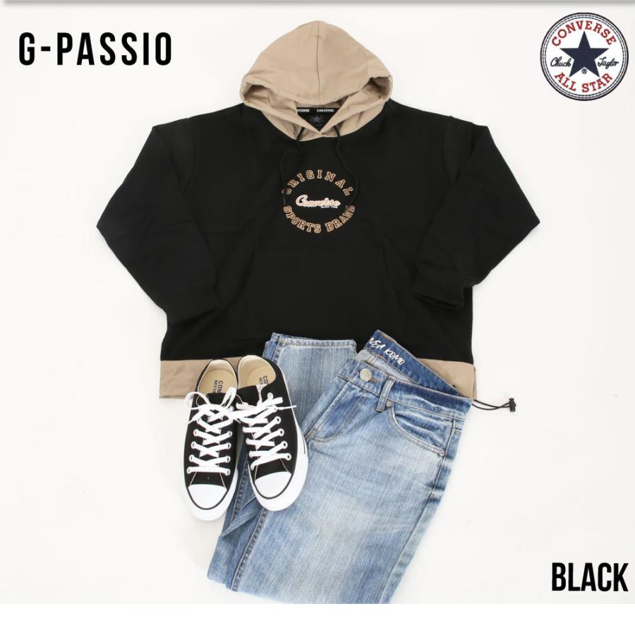 Converse コンバース レディース トップス パーカー 裏毛 トレーナー スウェット ブランド カジュアル 春 ファッション ロゴ B0558 04 4865 G Passio ジーパッシオ 通販 Yahoo ショッピング
