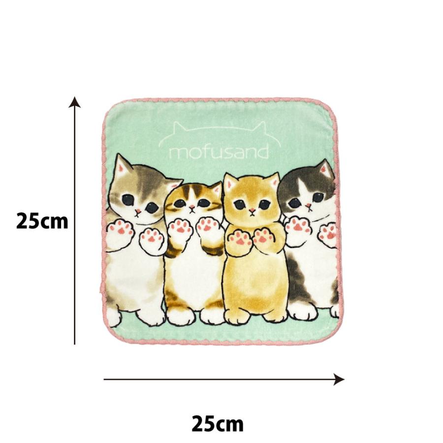 モフサンド mofusand 猫 グッズ ねこ かわいい ぢゅの ハンカチ